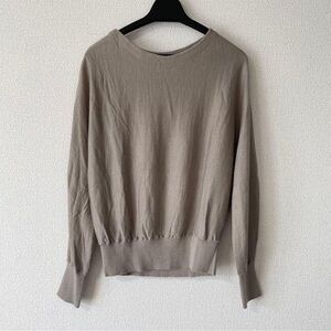 Elegant Taupe Women's Sweater